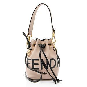 Fendi Leather Mon Tresor Small Bucket Bag